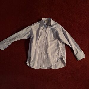 J crew blue button down relaxed fit 12p